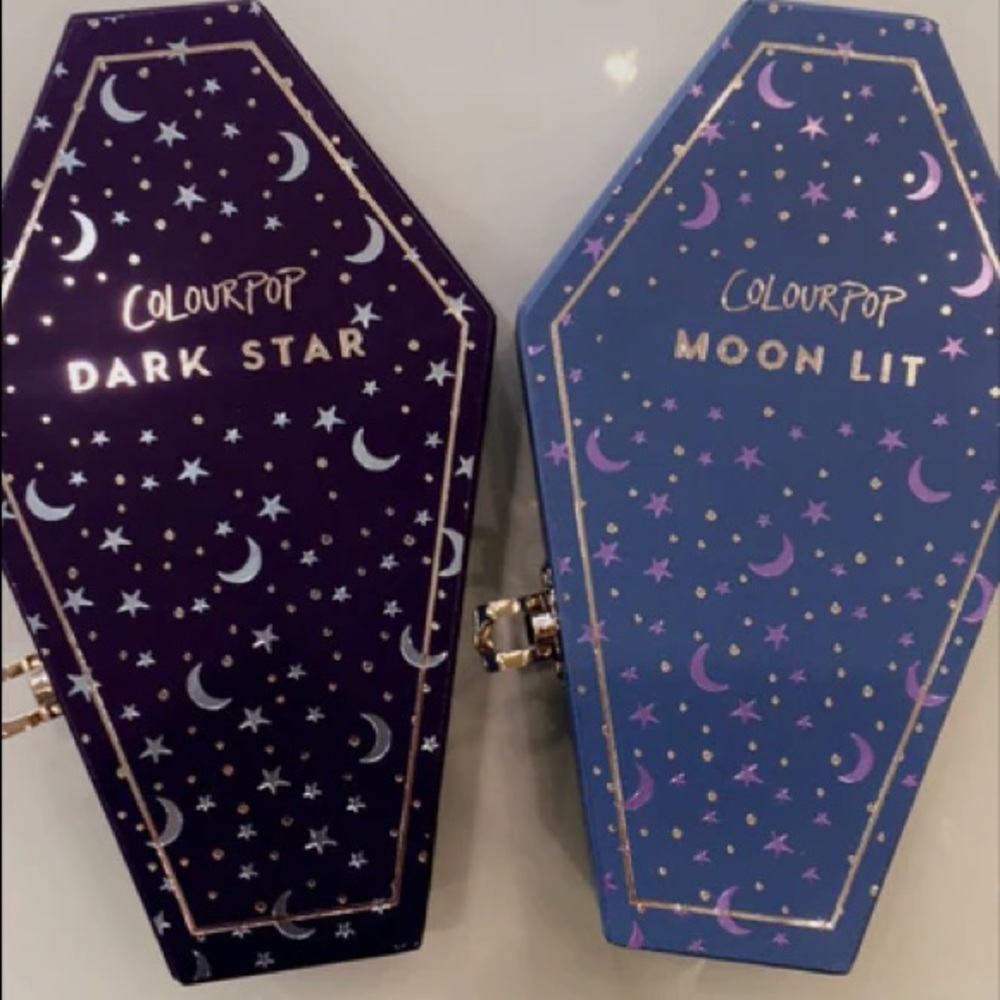 ISO Colourpop Dark Star and Moon Lit pr box